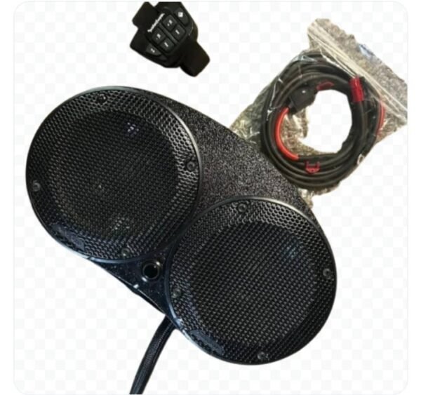 Plex Audio 2.0 Marine Grade Speakers with Rockford Fosgate Bluetooth Controller