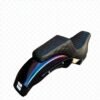 2021 Street Bob Rear Fender with Saddlemen Tuck and Roll Seat and Imzz Elite License Plate Mount