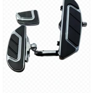Chrome and Black Moonshots Floorboard Kits