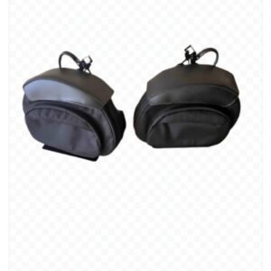 LeatherPros Retro Series V3 M8 Softail Saddlebags - Ballistic Nylon